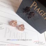 AAA Copy Piaget Jewelry - Rose Diamond Earrings In Rose Gold